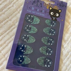 Brand new vintage 2005 Chococat Glitter Nail Stickers